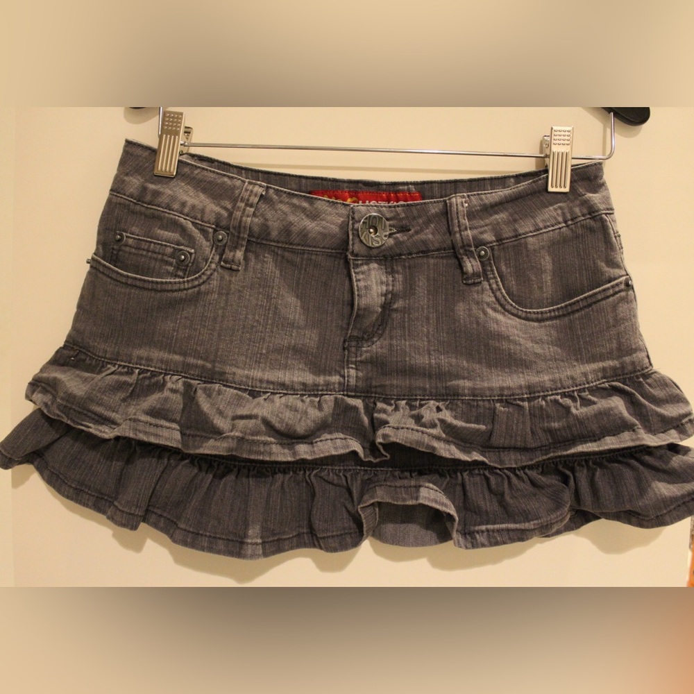 Ruffled Mini Skirt
